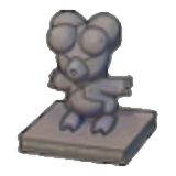 Fiery Magby statue