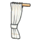 Simple curtain (left)